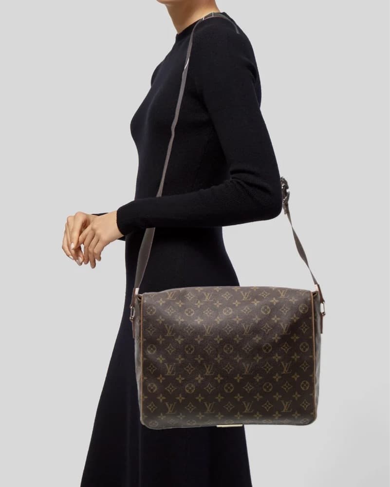 Monogrammed Messenger Bag - Image 1