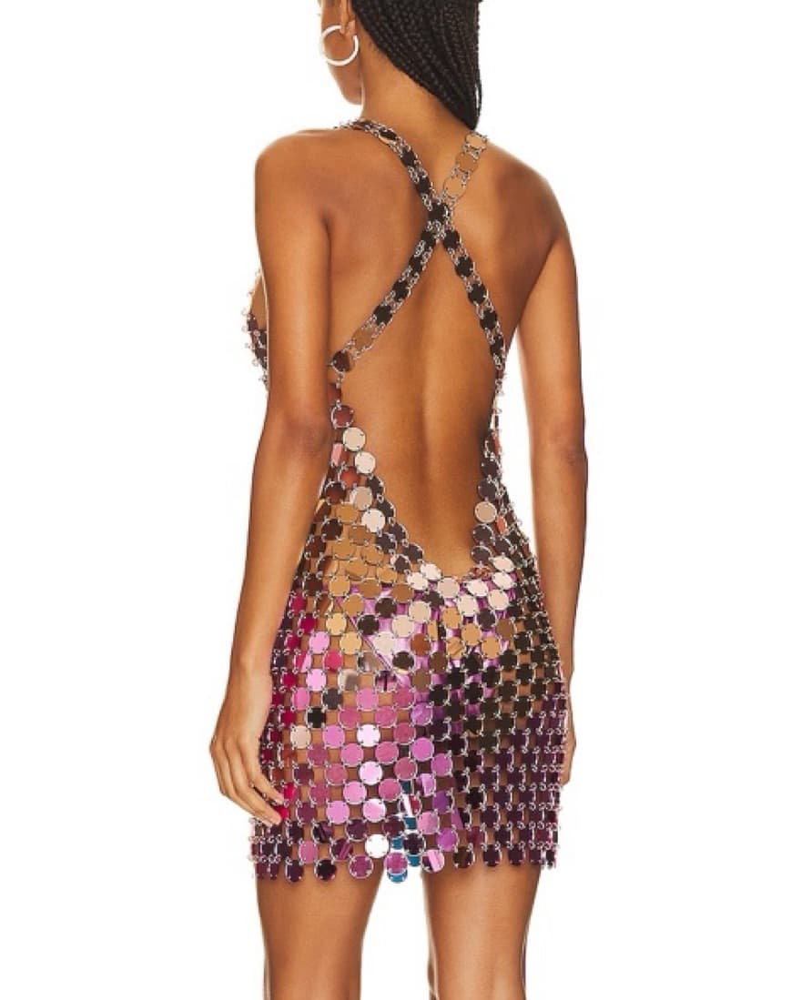 8 Other Reasons Disc Chain Dress - Image 2