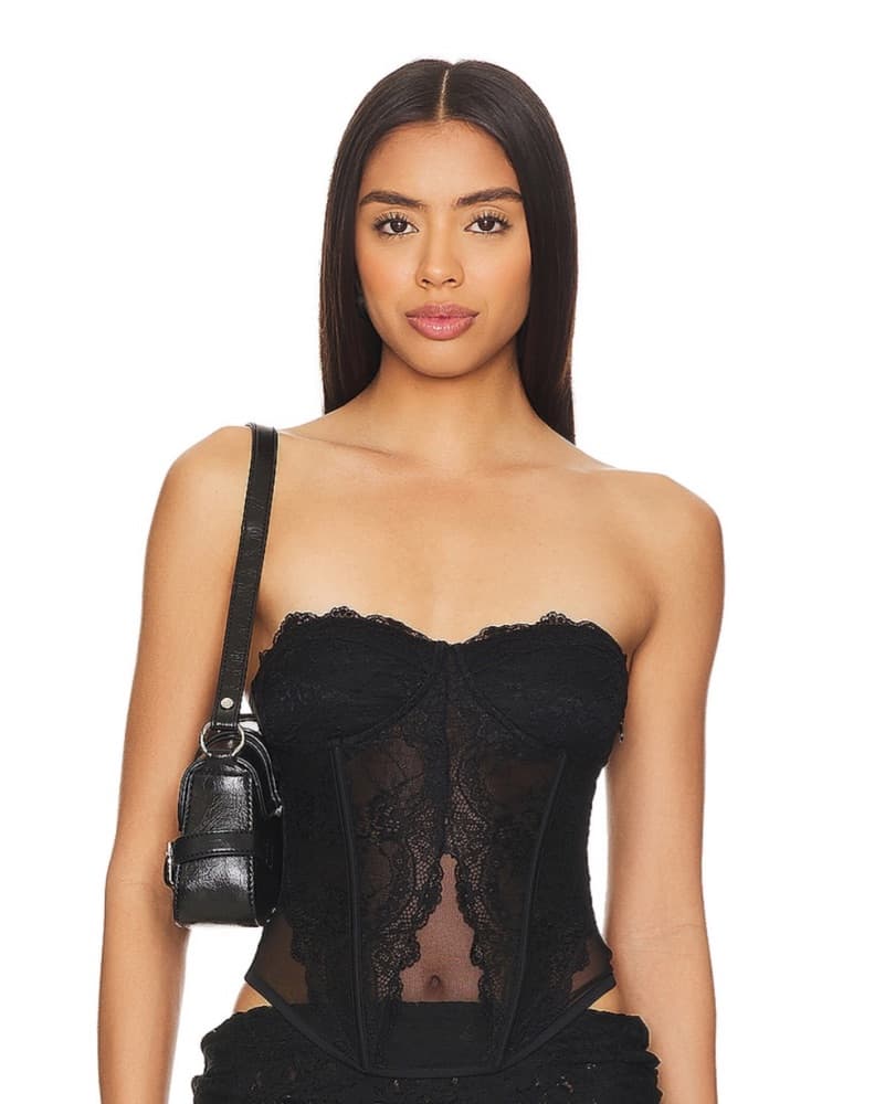 Demie Corset In Black - Image 1