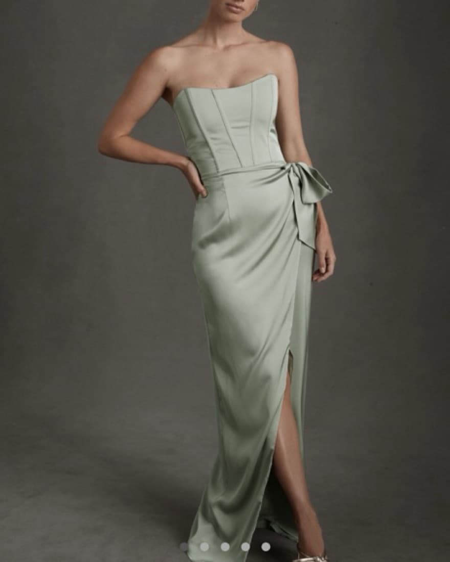 V chapman June Corset Front Slit Gown - Image 2