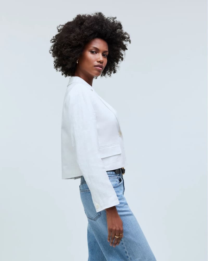 Madewell Linen Blazer - Image 3