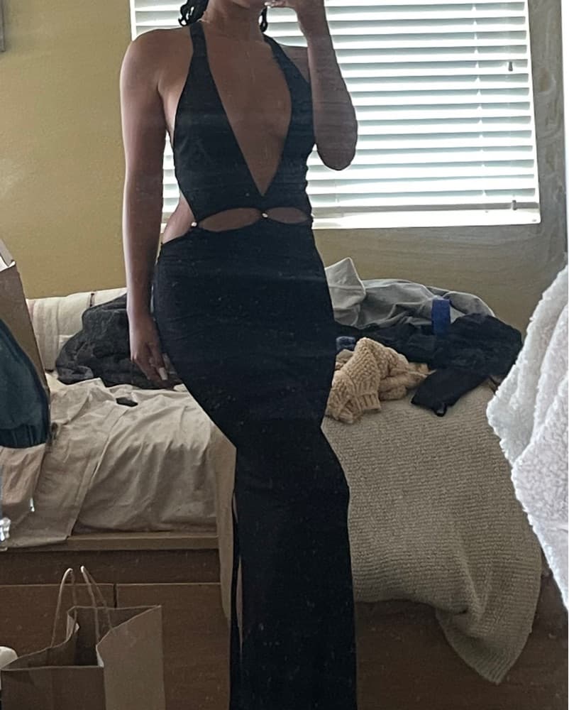 Retrofete Adrianna Backless Maxi Dress  - Image 3