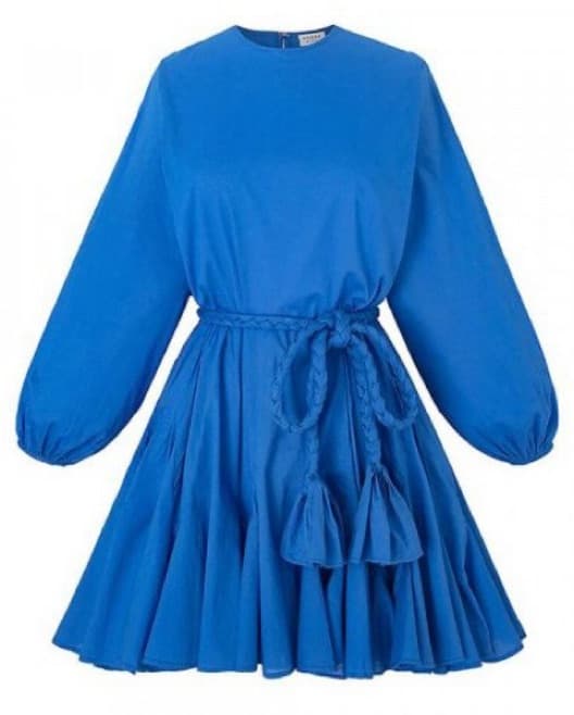 RHODE Ella Mini Flounce Dress  - Image 2