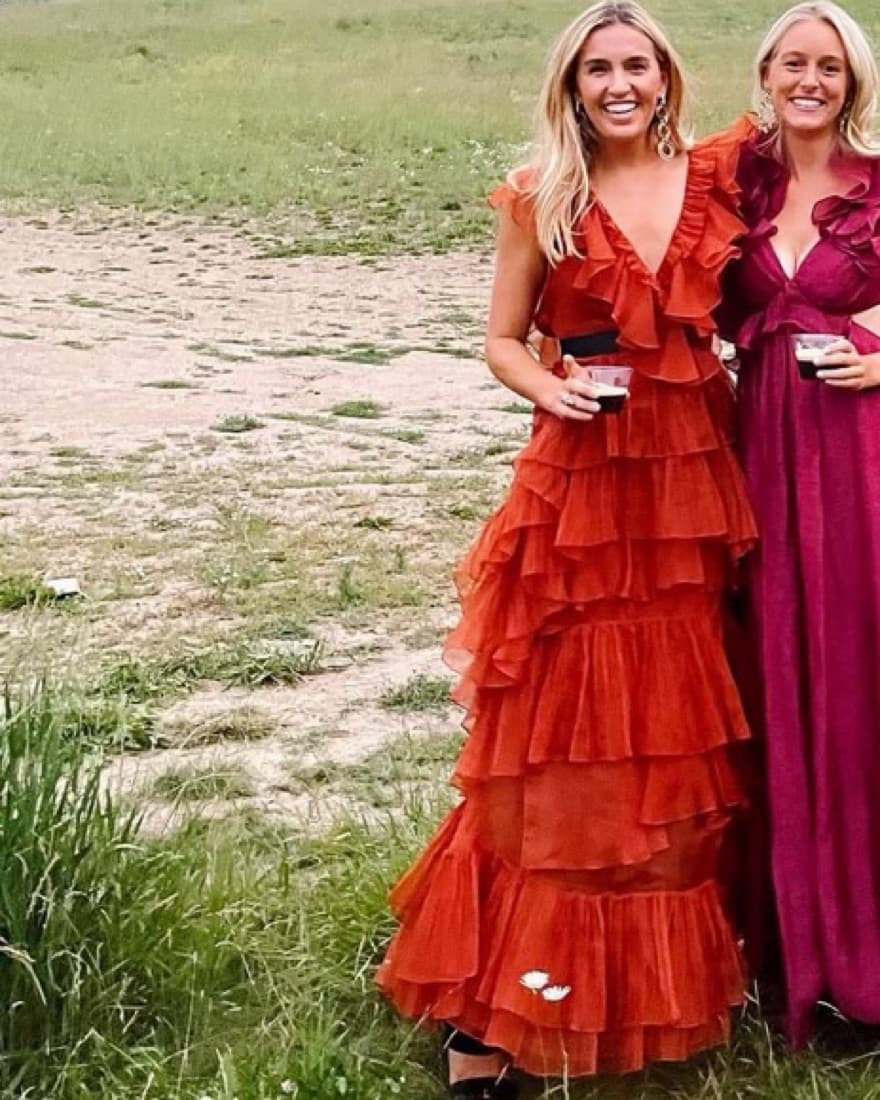 Johanna Ortiz Melancholy Ruffle Gown  - Image 1