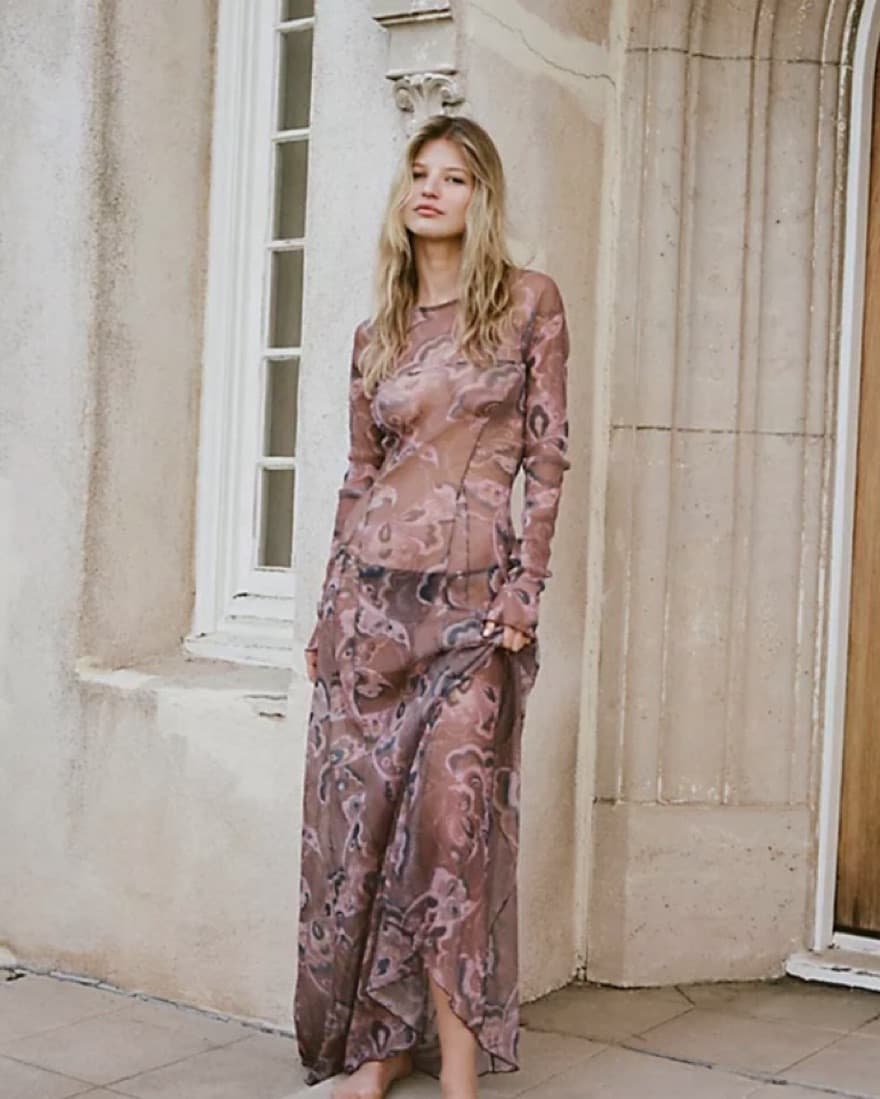 Free People Show Stopper Maxi Slip - Image 1