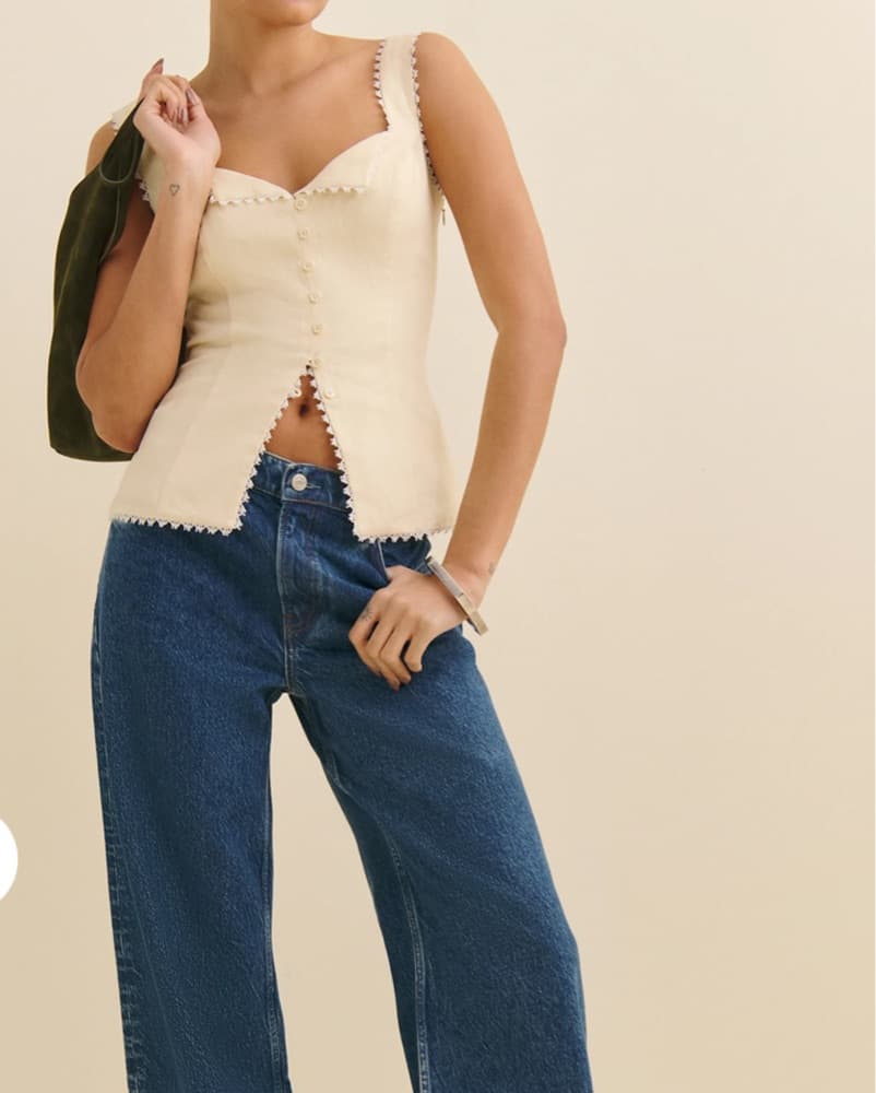 Viola Linen Top - Image 5
