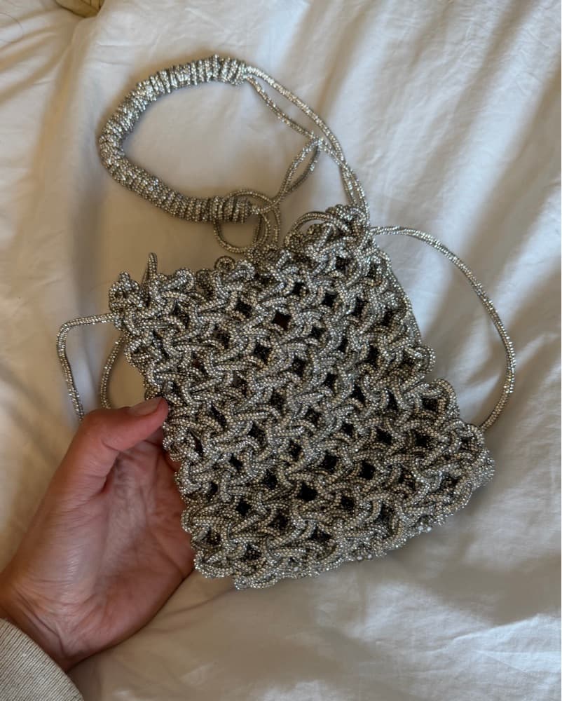 Glamorous Rhinestone-Embellished Evening Bag - Image 4