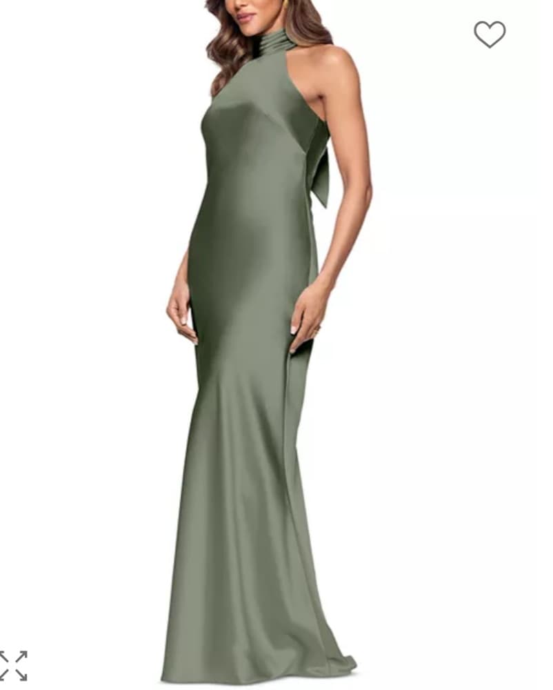 Aqua Olive Gown - Image 1