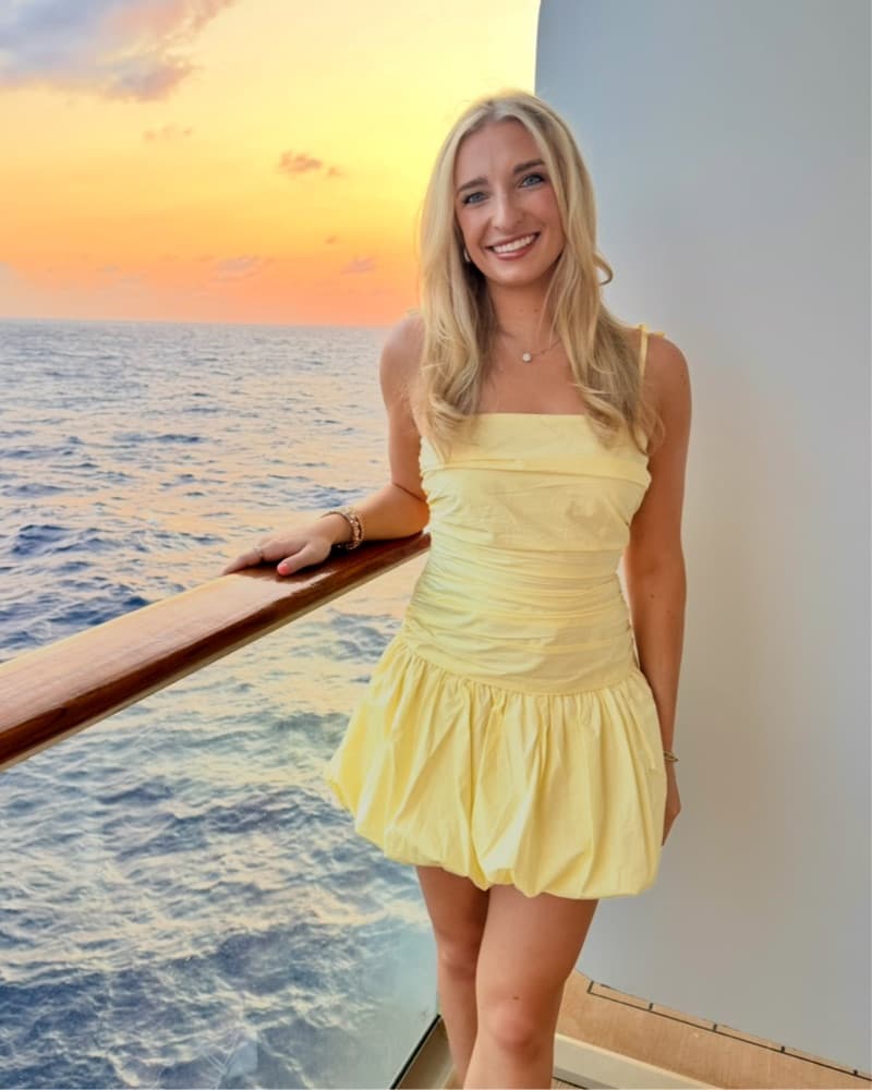 Yellow Mini Dress - Image 1
