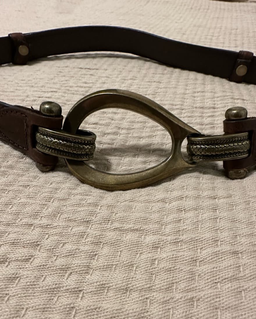Brown Vintage Belt - Image 2
