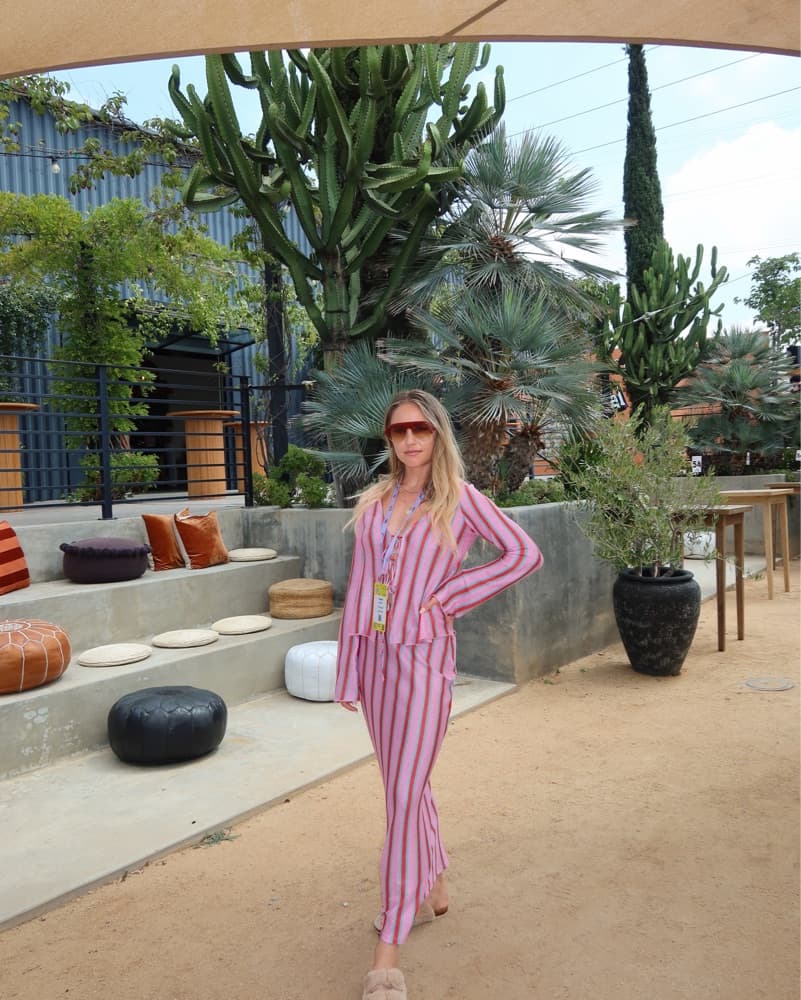 Vibrant Striped Jumpsuit - Image 2