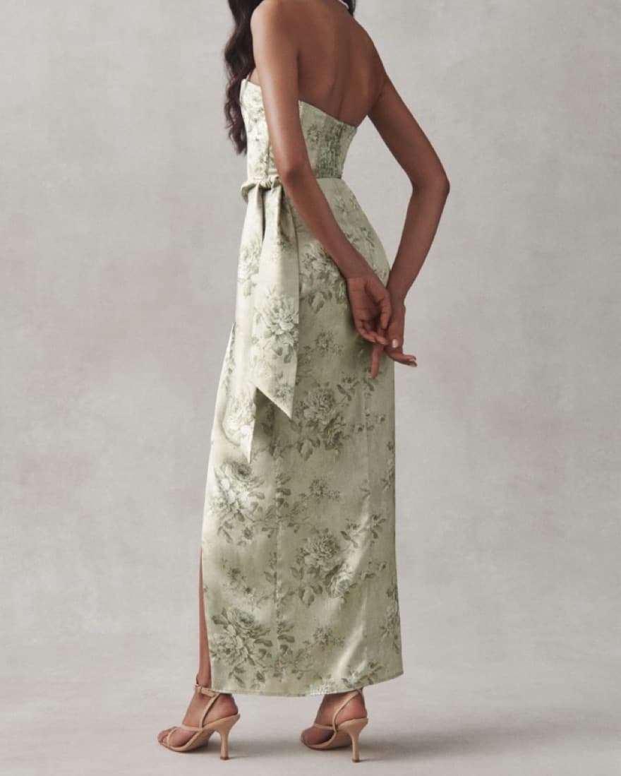 V. Chapman June Dress - Sage Green  - Image 2