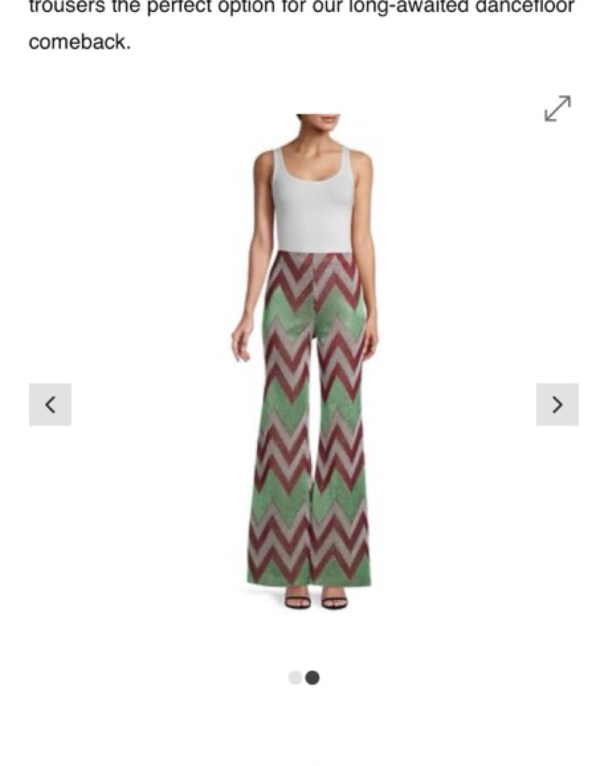 Missoni Print Palazzo Pants - Image 1