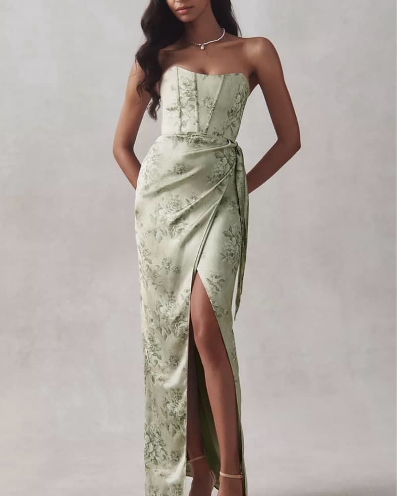 V Chapman Bustier Gown - Image 6