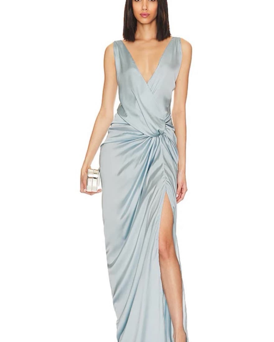 Baobab Liz Maxi Dress In Ice - Image 4