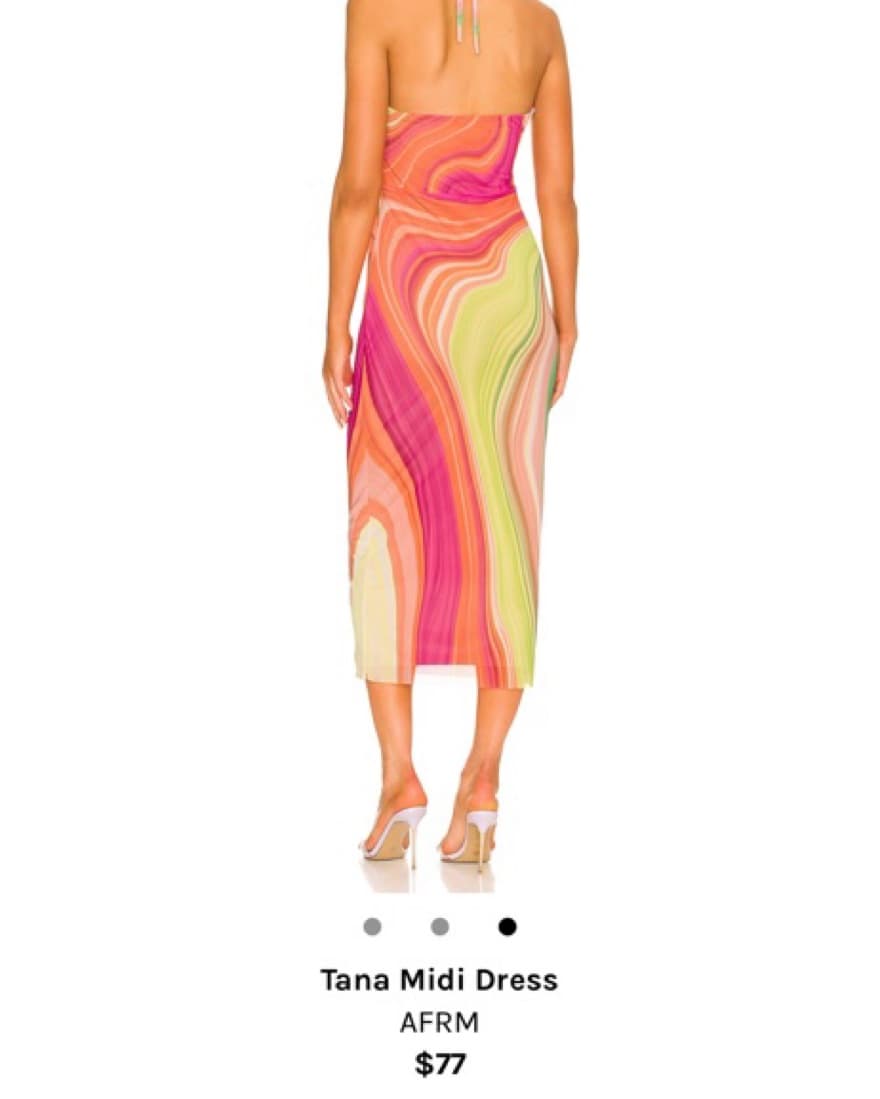 AFRM Tana Midi Dress - Image 2
