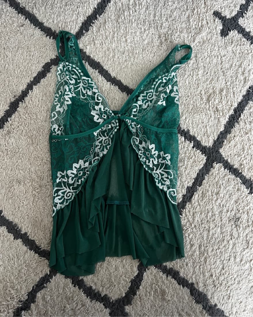 Dana Foley Green Top - Image 2