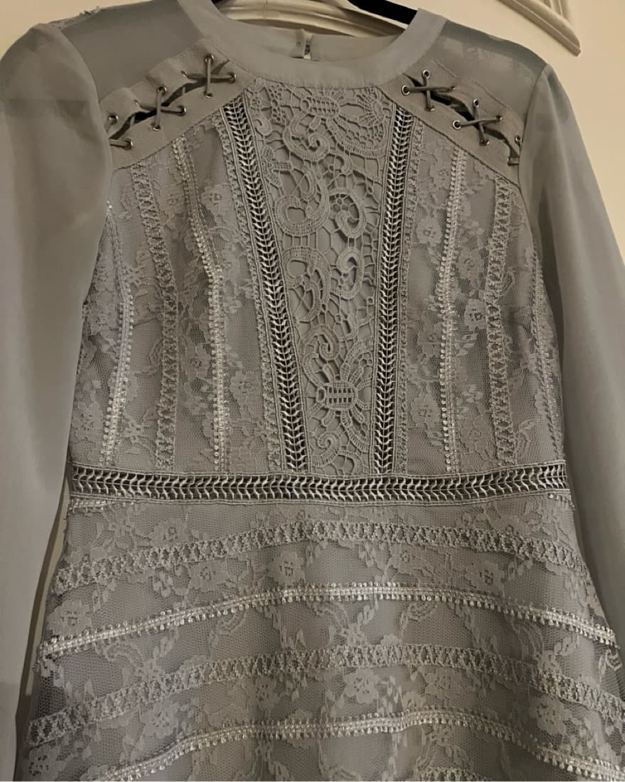 Topshop Lace Cocktail Dress - Image 4