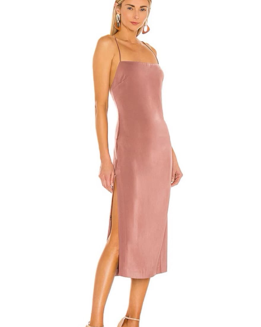 NBD Malia Midi Dress in Mauve  - Image 5