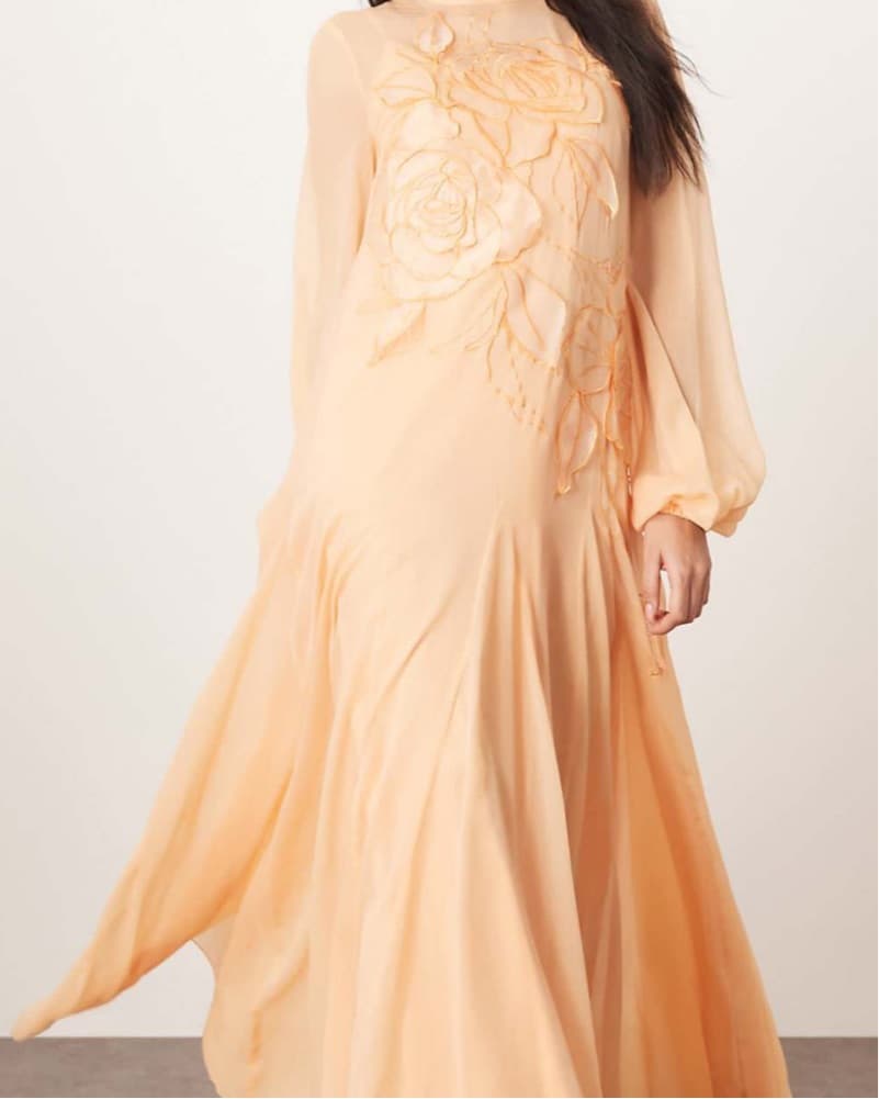ASOS FLOWER GOWN - Image 1