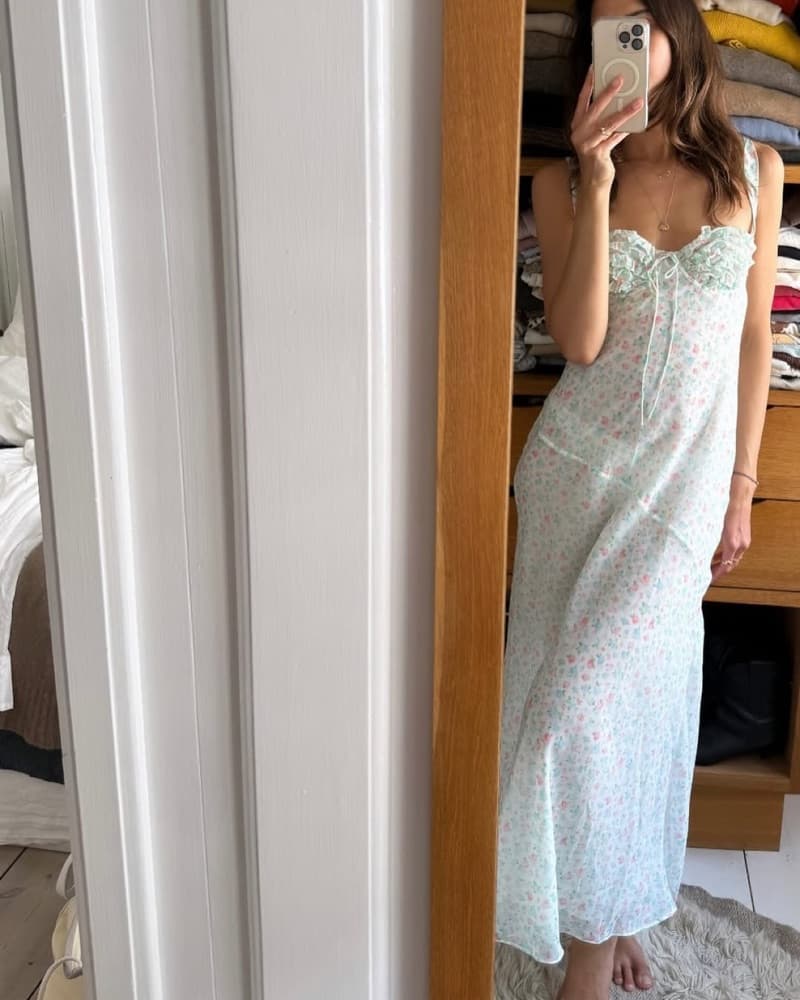 For Love & Lemons Floral Midi - Image 2