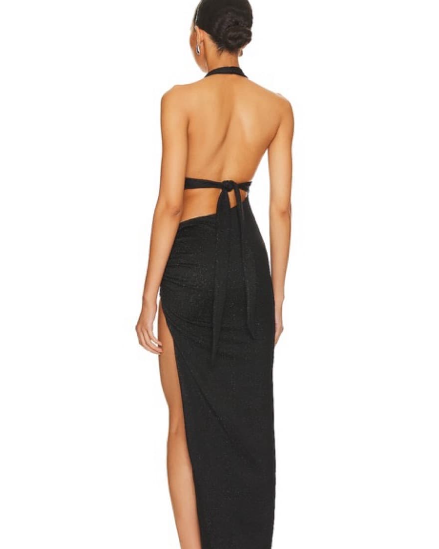 Revolve Black Carli Gown  - Image 2