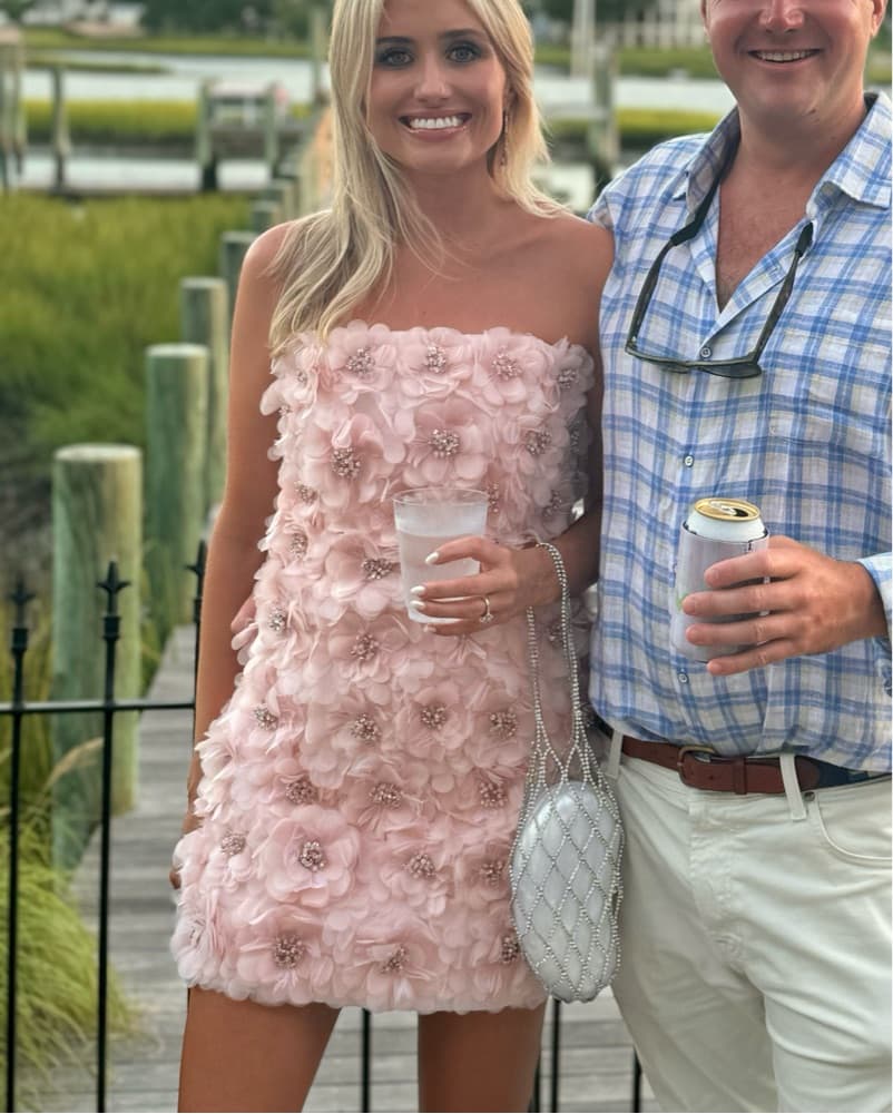 Alice + Olivia Velia Pink Mini Dress  - Image 1