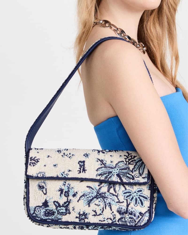 STAUD Tommy Beaded Bag - Image 1