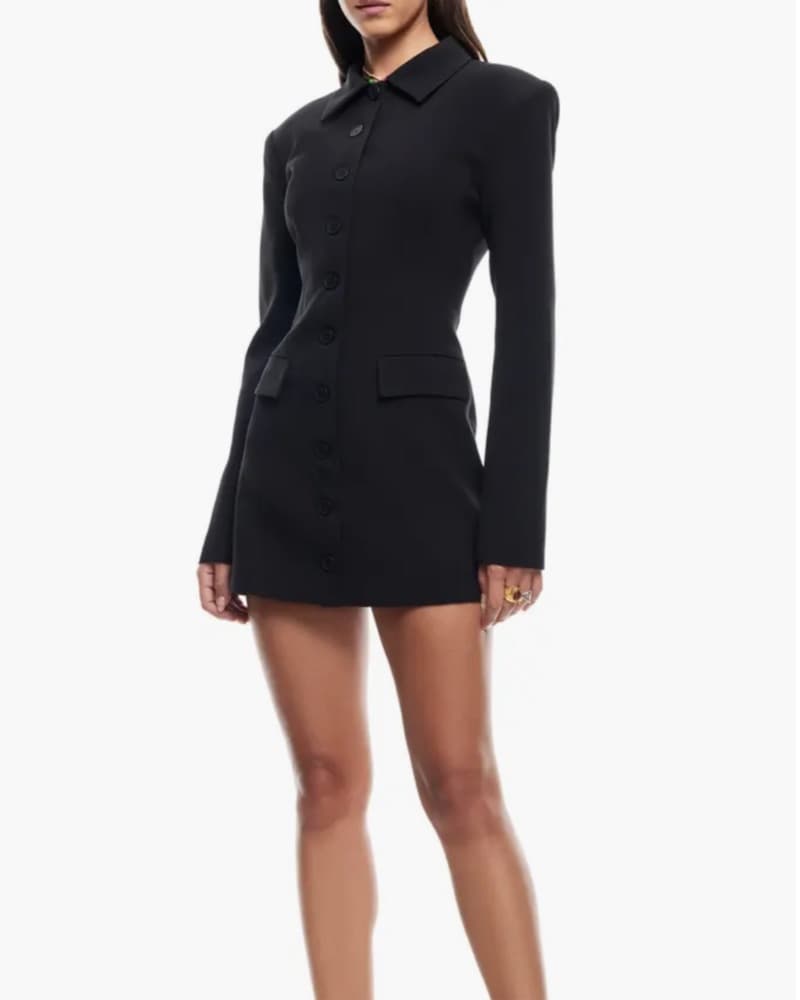 Black Blazer Dress - Image 6