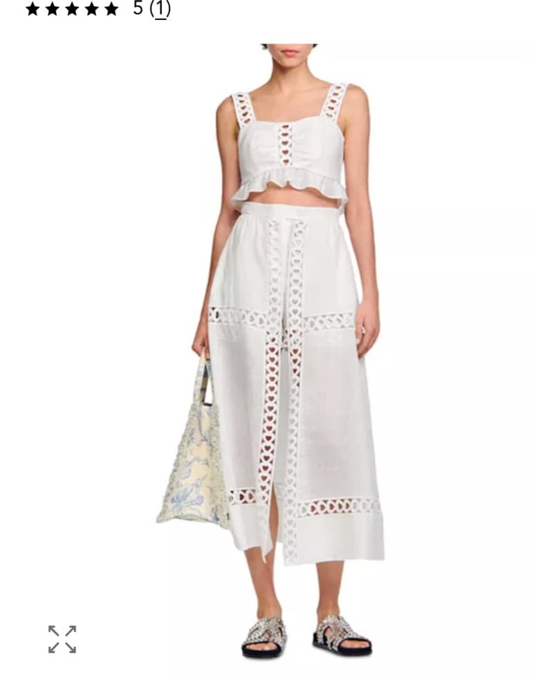 Sandro Corelle Skirt Short - Image 1