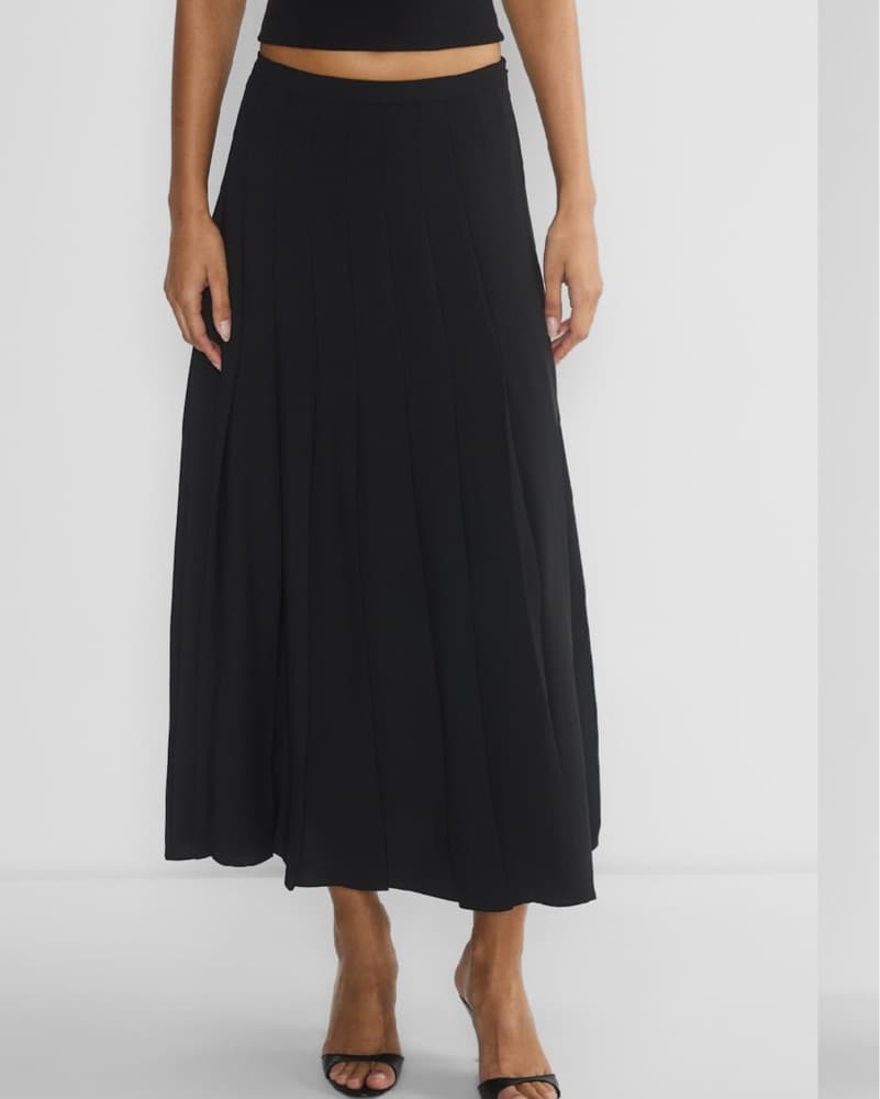 Aritzia Babaton Criteria Pleated Skirt - Image 1