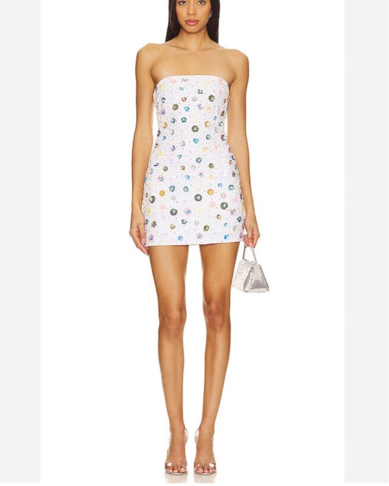 MAJORELLE Leva Embellished Mini Dress  - Image 1