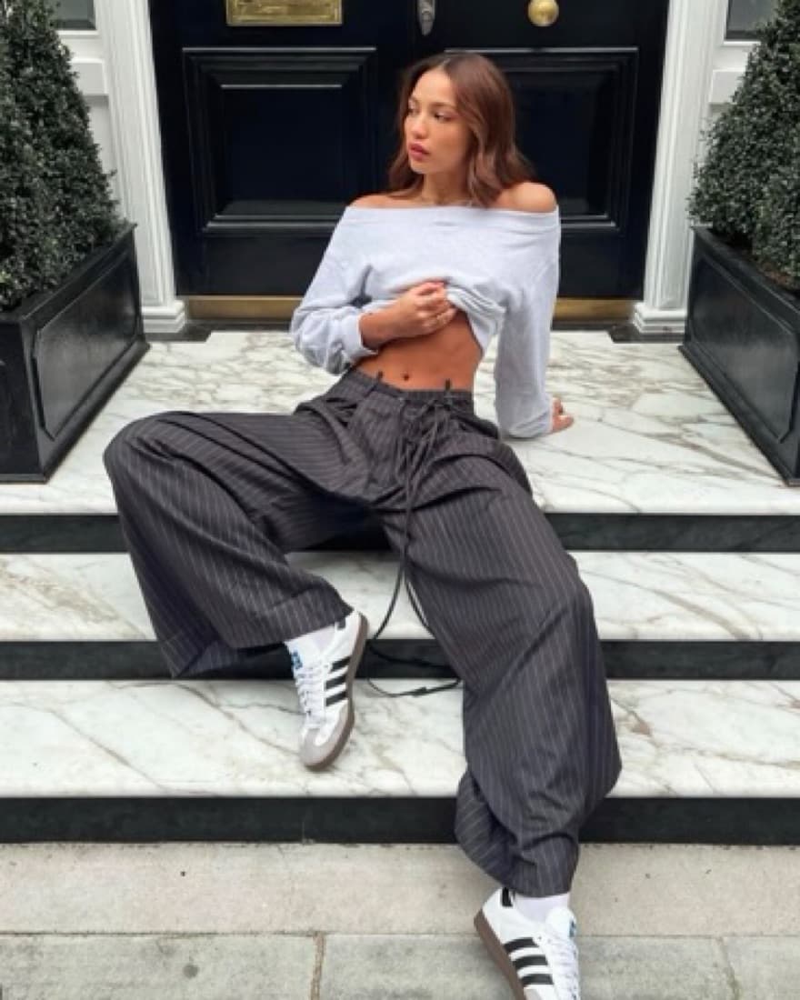 Frankie Shop Pinstripe Pants - Image 2