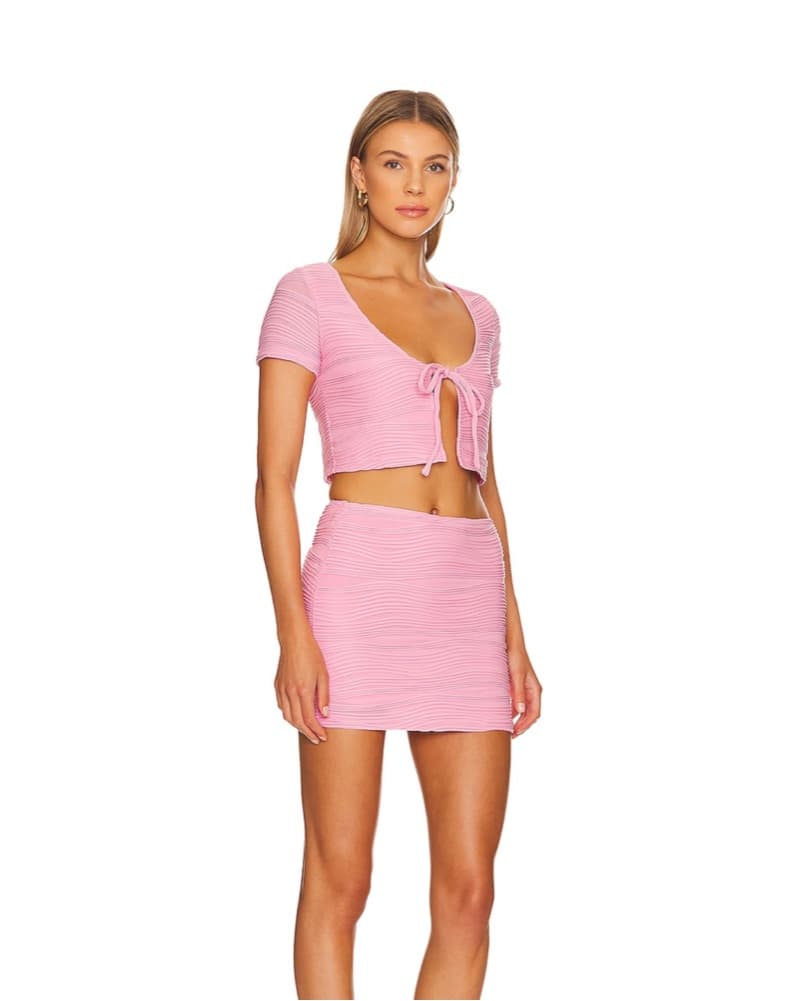 Pink Superdown Skirt Set - Image 2