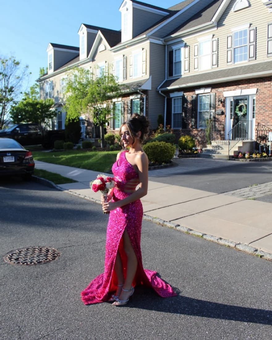 Pink Prom Dress - Image 2