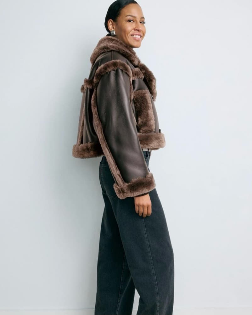 Stand Studio Shearling jacket - Image 3
