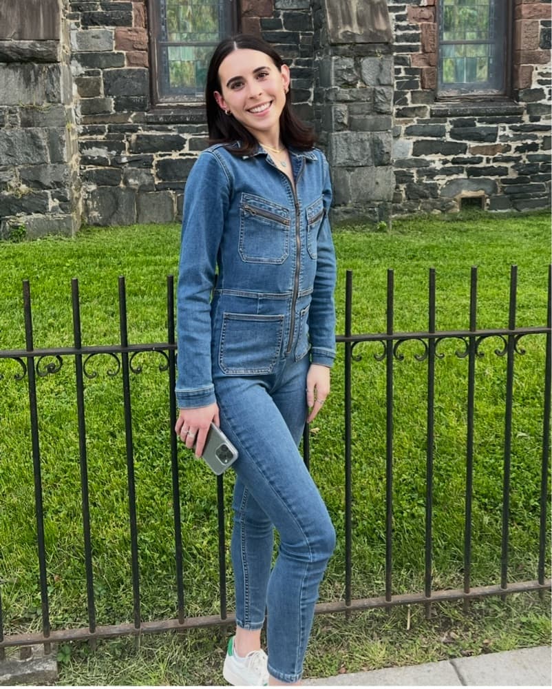 Denim Jumpsuit - Image 1