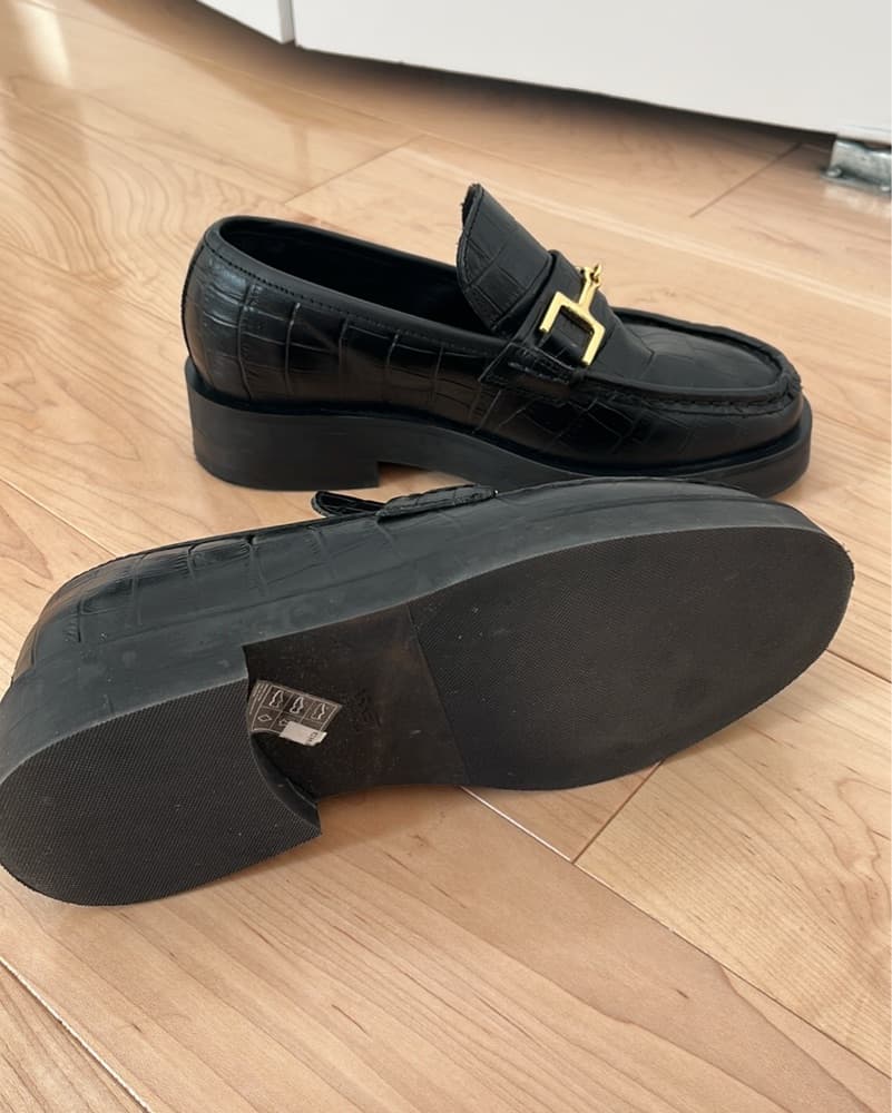 Arket 100% Leather Loafers  - Image 2