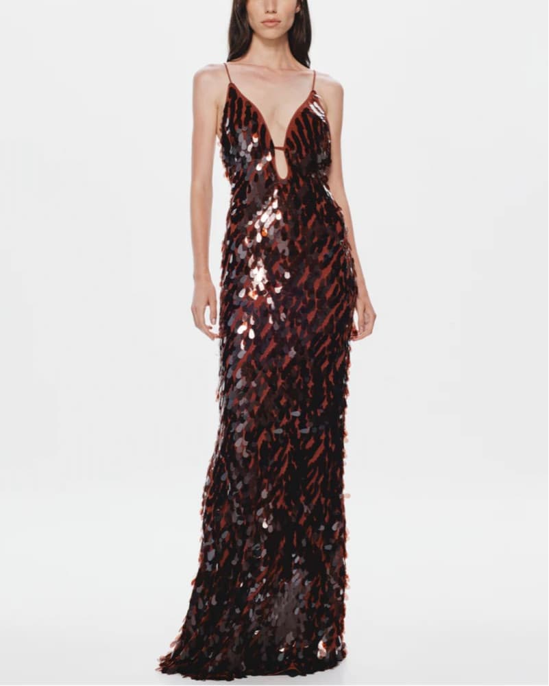The ICONIC🥰🤩 Misha Sequin Gown - Image 1