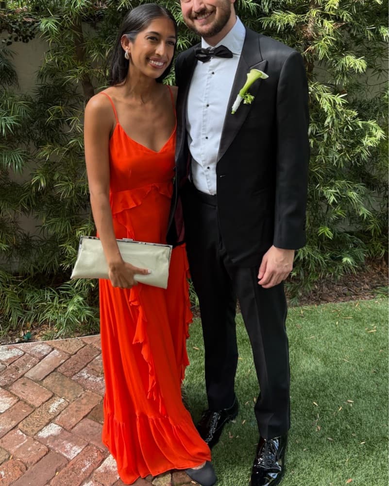 L’agence Orange Dress - Image 1