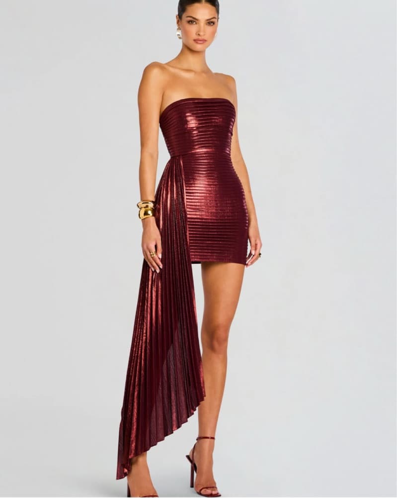 Retrofete Darcy Mini Dress - Image 4