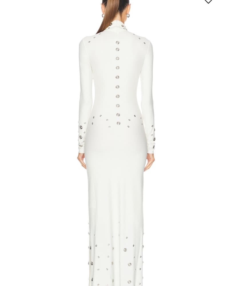 Coperni White Maxi Gown - Image 2