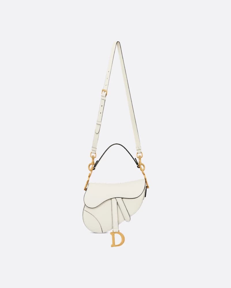 Mini Dior Saddle Bag With Strap - Image 2