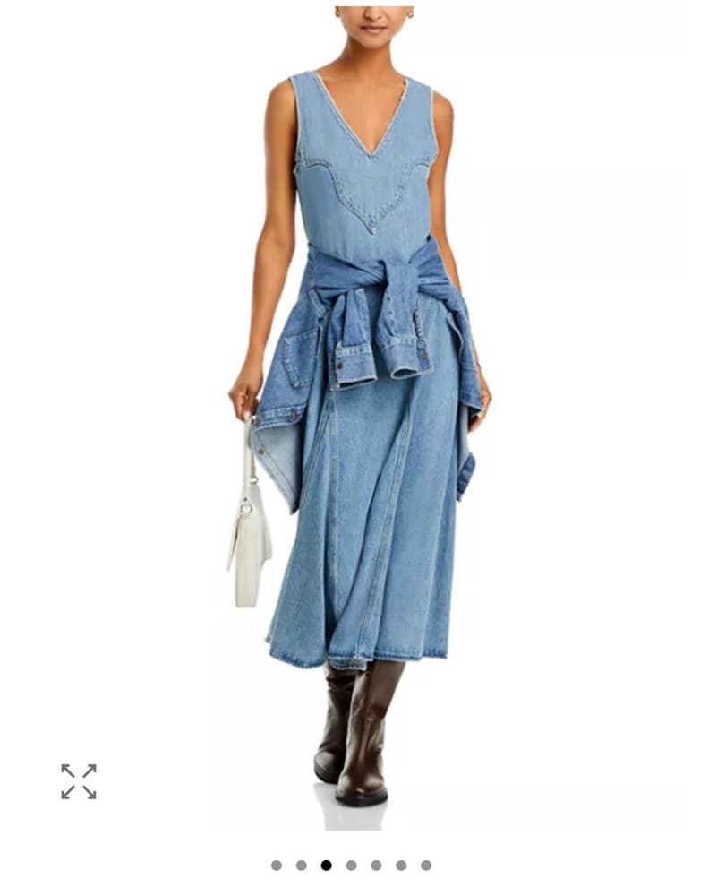 RE/DONE Denim Dress - Image 3