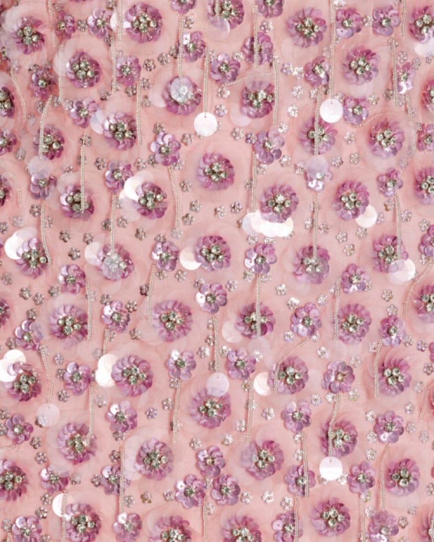 Des_Phemmes Embellished Silk Georgette  - Image 6