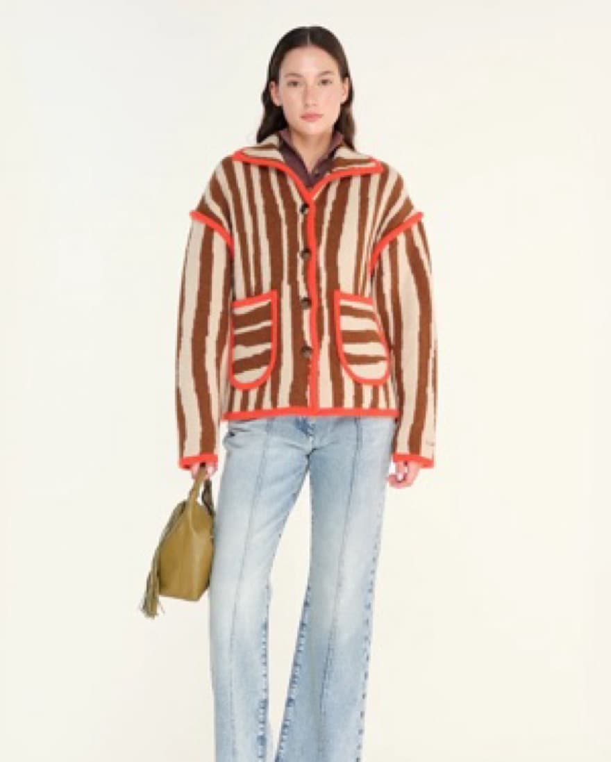Siedres Jacquard knit jacket - Image 1