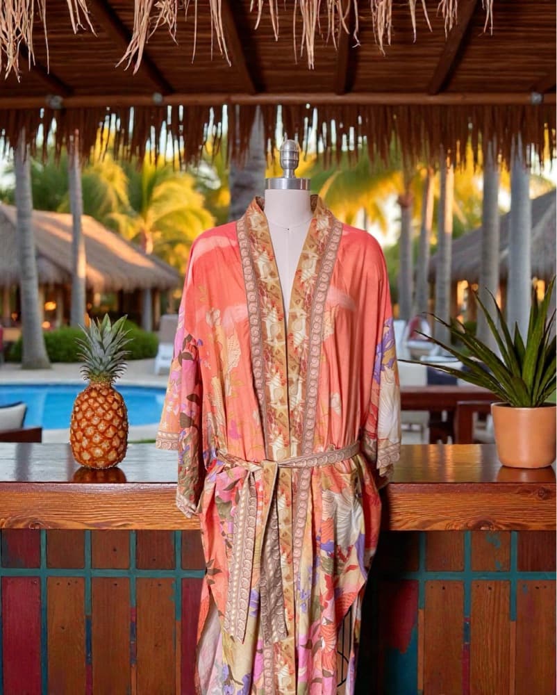 Vibrant Mermaid Kimono - Image 3