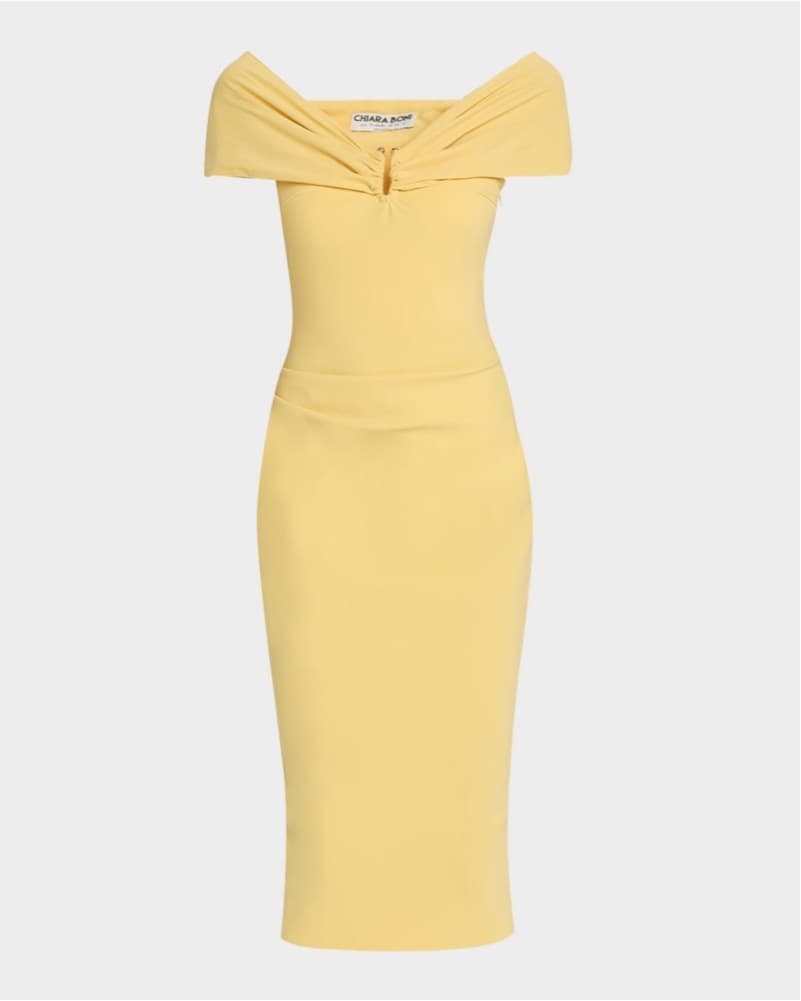 Chiara Boni Off Shoulder Dress - Image 1