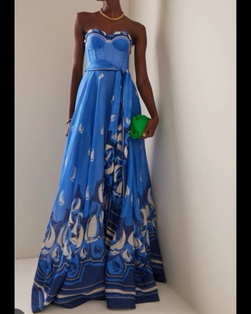 Zimmermann High Tide Runway Gown - Image 1