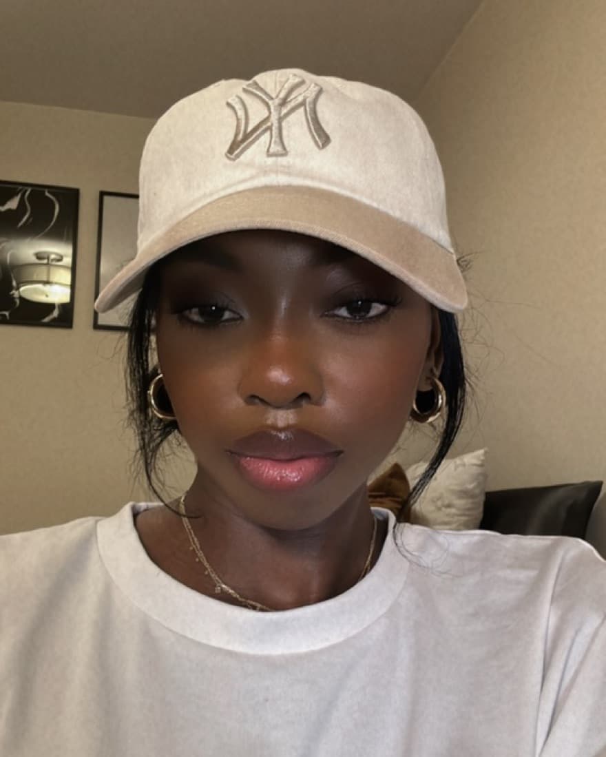 Unique Cream And Tan Yankees Cap - Image 1